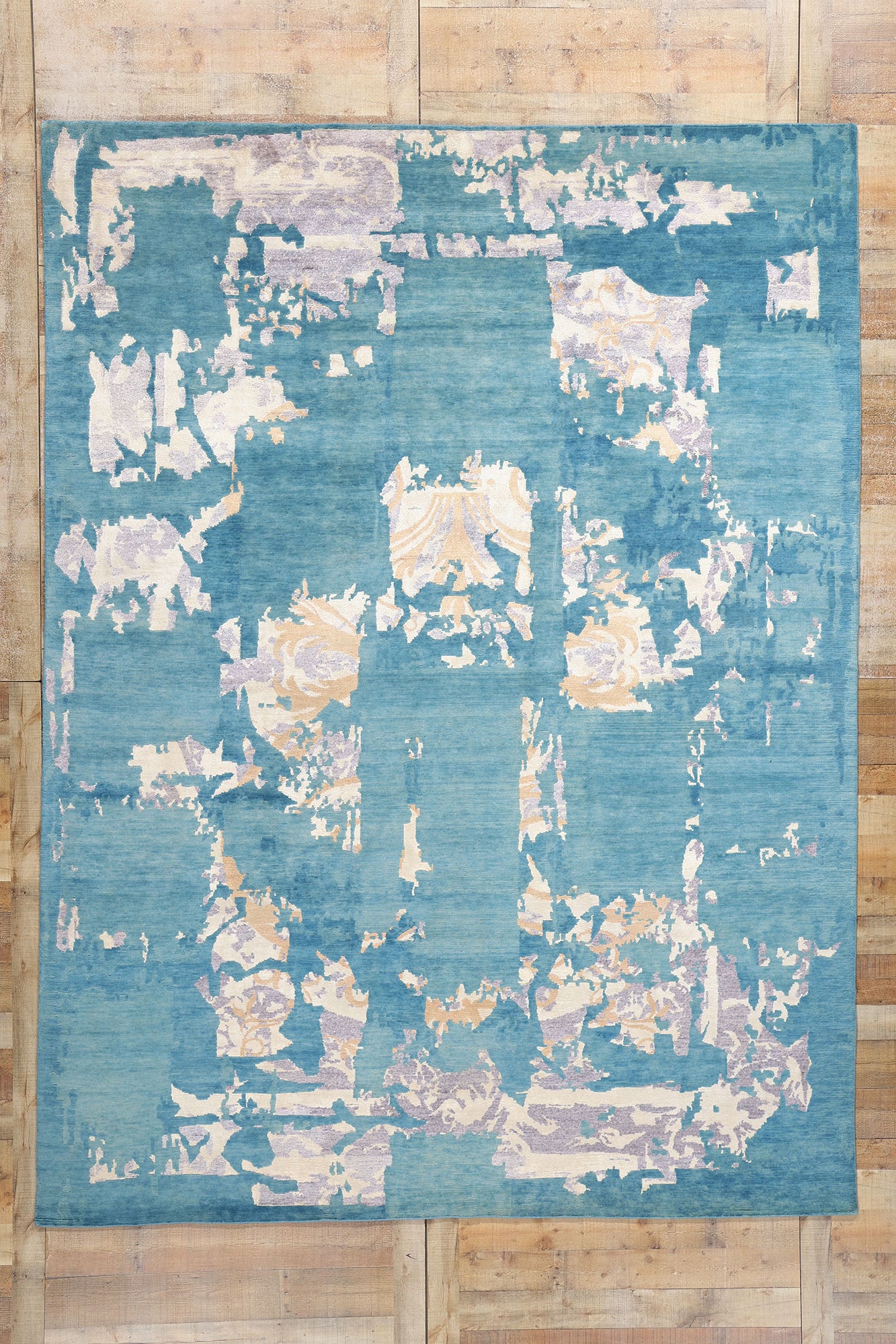 9 x 12 Contemporary Abstract Rug 31043