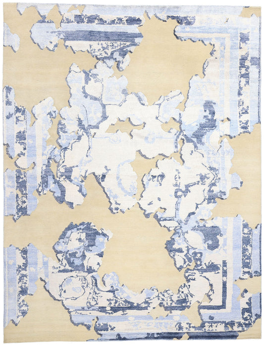 9 x 12 Contemporary Abstract High-Low Rug 31045