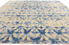 9 x 12 Contemporary Abstract High-Low Wool and Silk Rug 31011