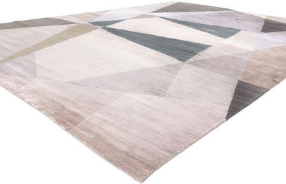 10 x 13 Contemporary Abstract Rug 31048