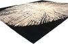 9 x 12 Contemporary Abstract Biophilic Wool and Silk Rug 31013