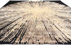 9 x 12 Contemporary Abstract Biophilic Wool and Silk Rug 31013