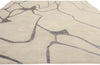 9 x 12 Contemporary Abstract Wool and Silk Rug 31015