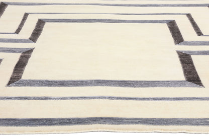 9 x 12 Contemporary Art Deco Rug 31044