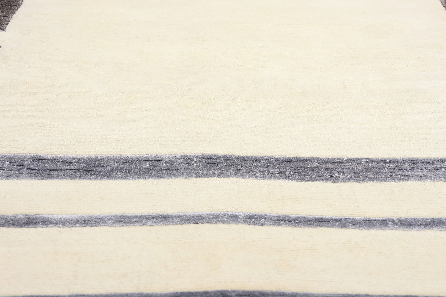 9 x 12 Contemporary Art Deco Rug 31044