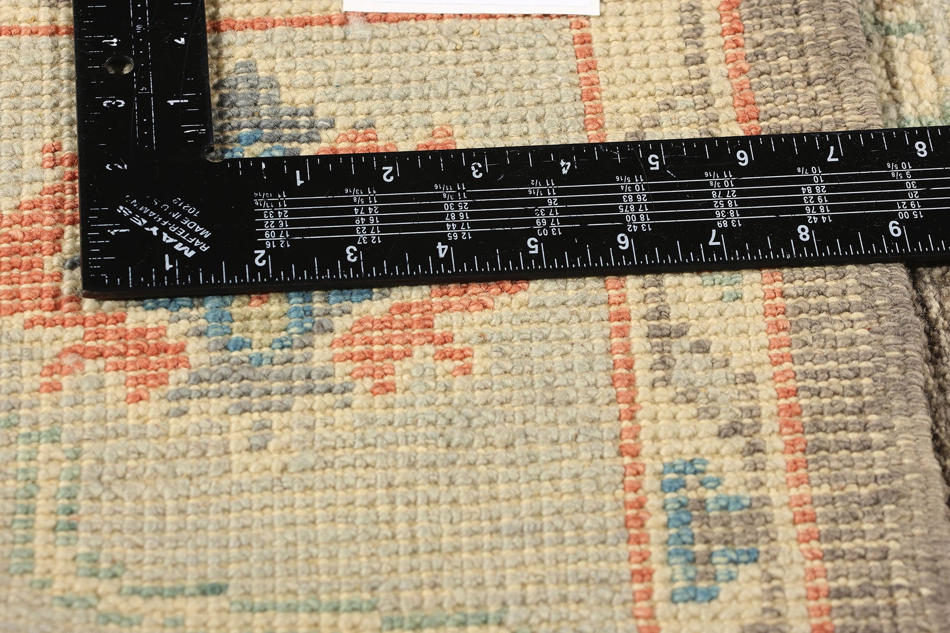 5 x 8 Earth-Tone Turkish Oushak Rug 53425