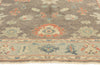 5 x 8 Earth-Tone Turkish Oushak Rug 53425