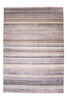 10 x 14 Transitional Wool and Silk Striped Rug 30013
