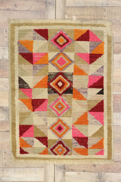 3 x 4 Vintage Turkish Rug 78050