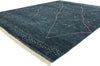 8 x 10 Dark Blue Bohemian Moroccan Rug 31243