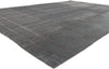 8 x 11 Vintage Gray Tibetan Wool and Silk Rug 77308