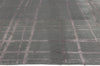 8 x 11 Vintage Gray Tibetan Wool and Silk Rug 77308