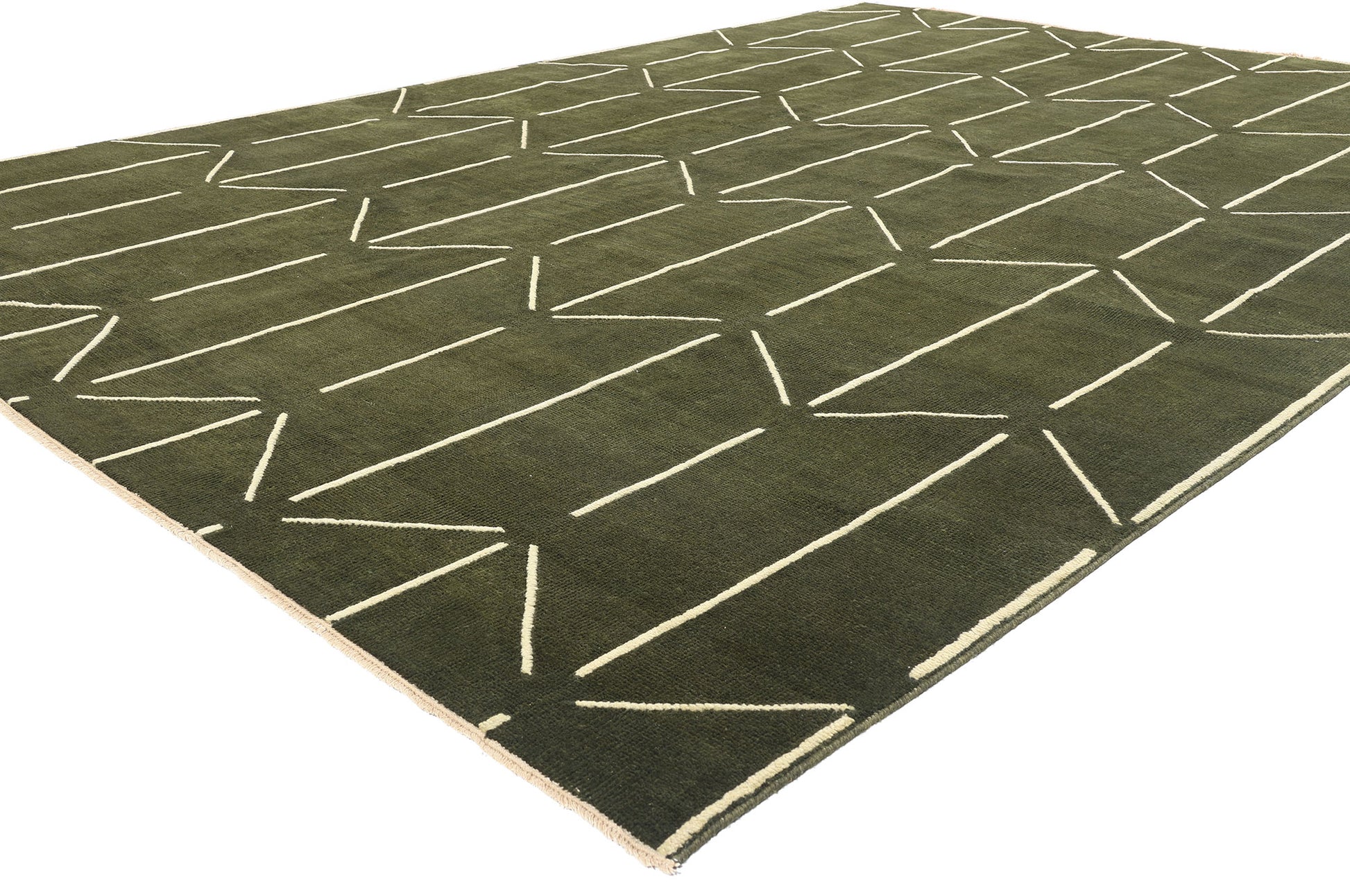 9 x 12 Modern Geometric High-Low Rug 31183