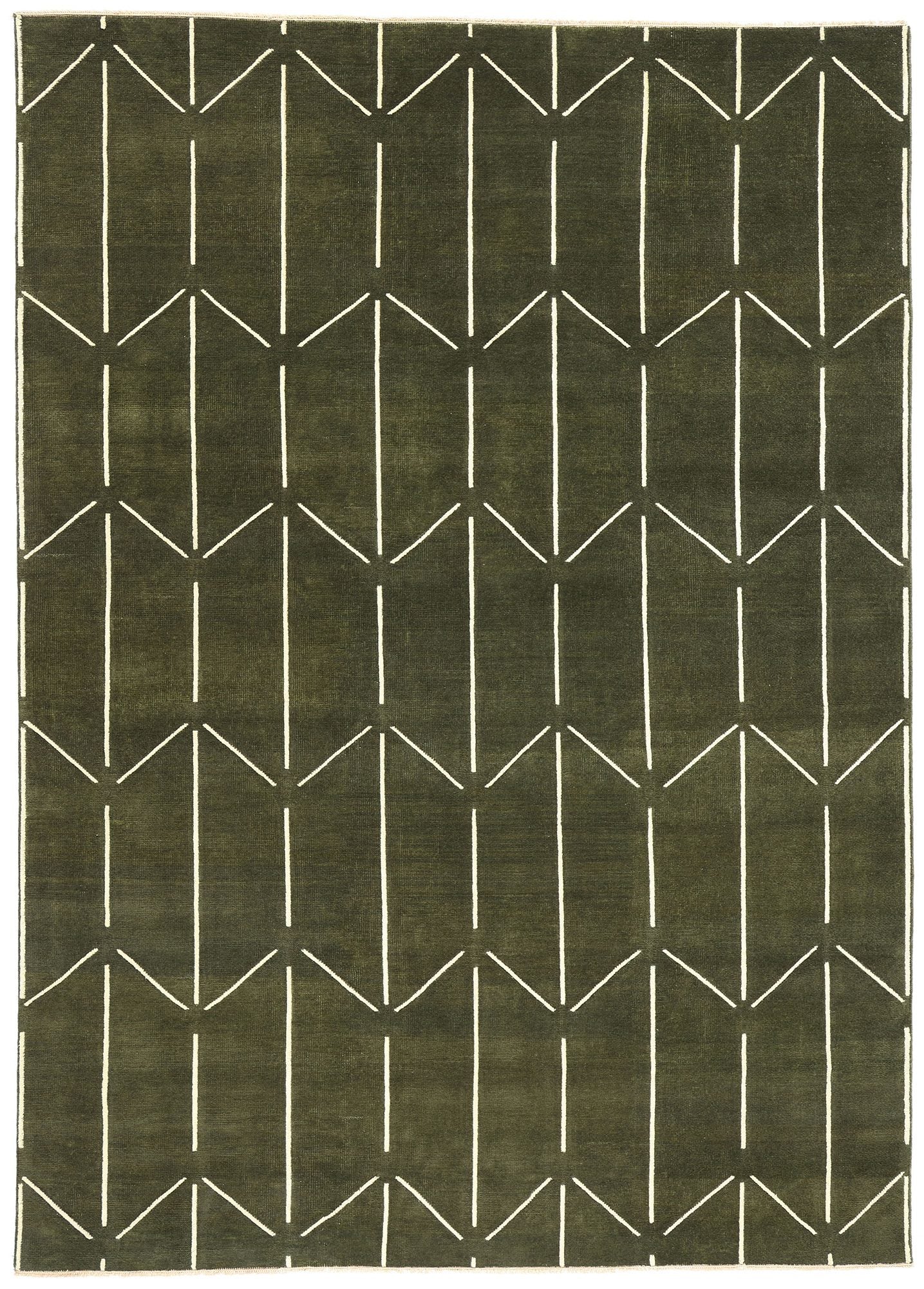 9 x 12 Modern Geometric High-Low Rug 31183