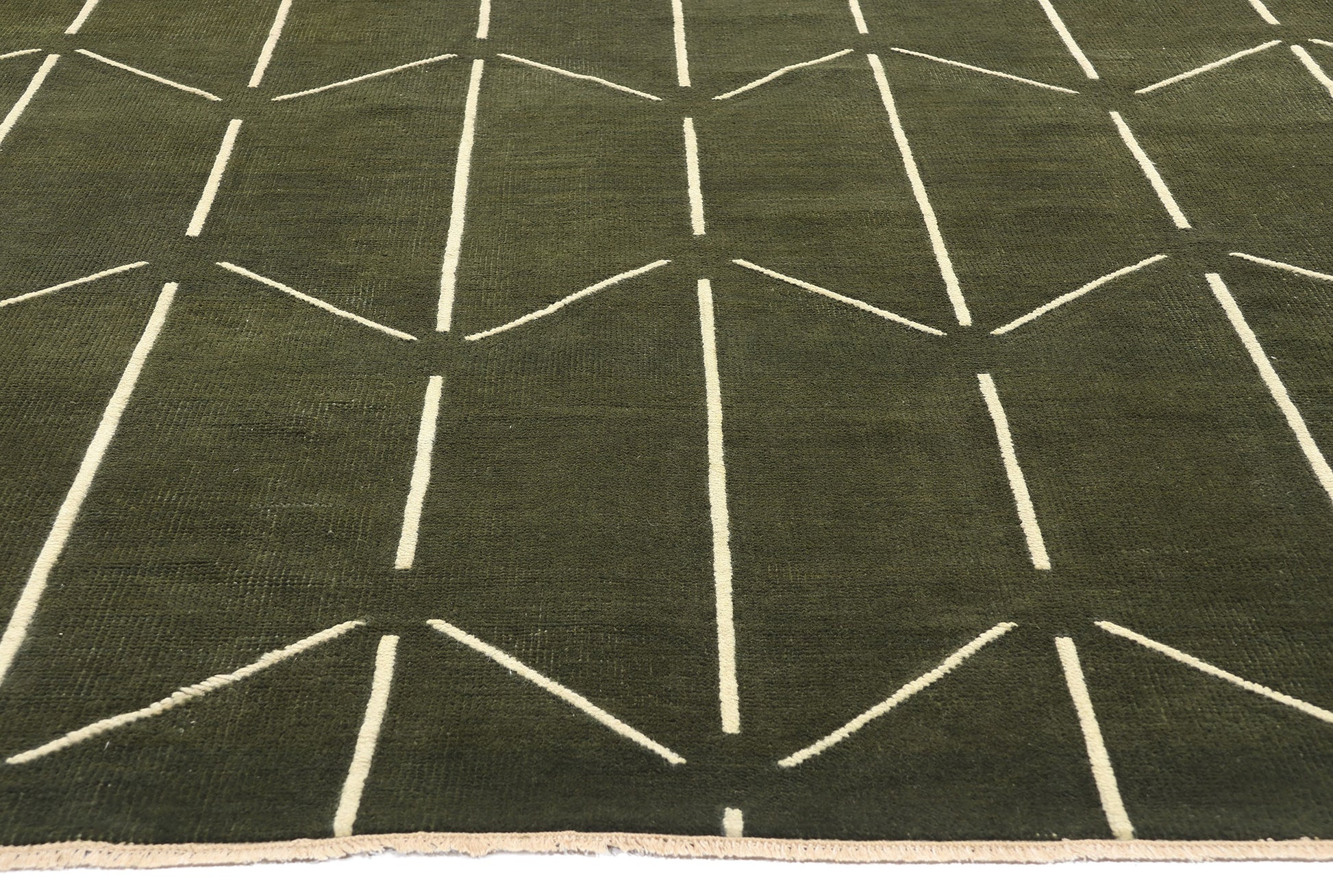 9 x 12 Modern Geometric High-Low Rug 31183