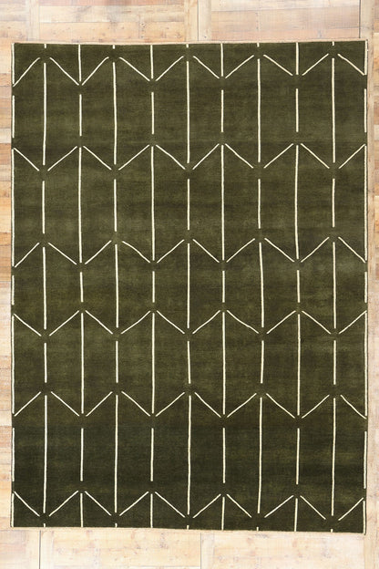 9 x 12 Modern Geometric High-Low Rug 31185