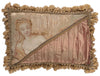 2 x 1 Antique French Aubusson Pillow 78616