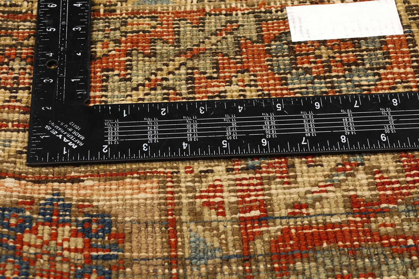 4 x 5 Antique-Worn Persian Bakshaish Rug 78672