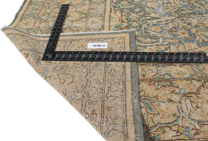 9 x 13 Antique-Worn Persian Kerman Rug 53765