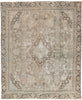 10 x 12 Antique-Worn Persian Mahal Rug 60666
