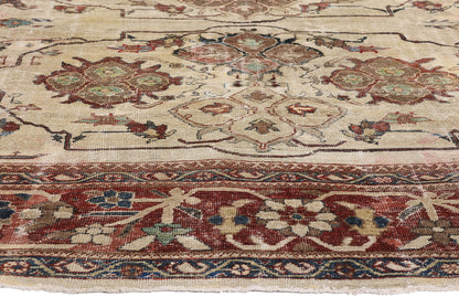 14 x 12 Antique Persian Sultanabad Rug 78330