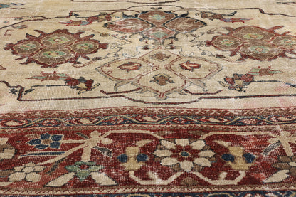 14 x 12 Antique Persian Sultanabad Rug 78330