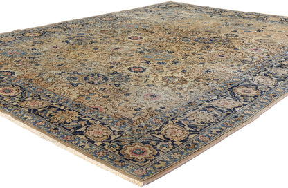 7 x 10 Antique Persian Tabriz Rug 90000