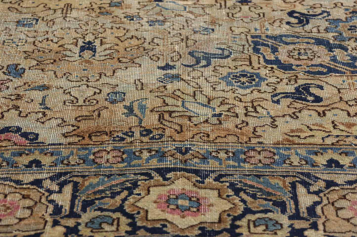 7 x 10 Antique Persian Tabriz Rug 90000