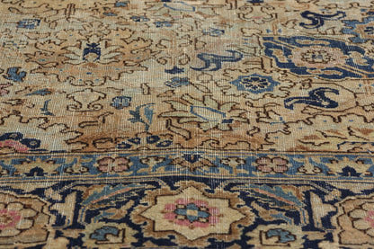 7 x 10 Antique Persian Tabriz Rug 90000