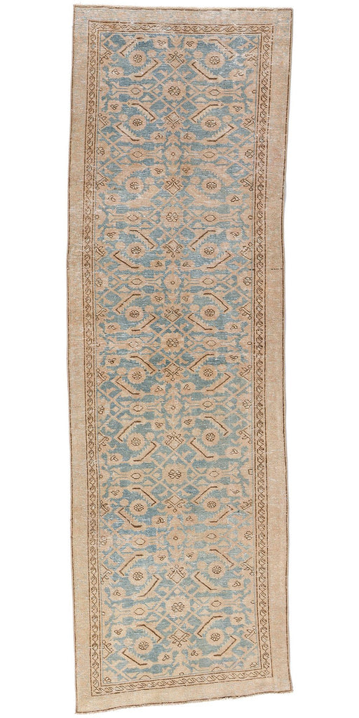 3 x 10 Vintage Blue Persian Malayer Rug 53922