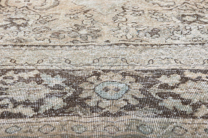 9 x 13 Antique-Worn Persian Mahal Rug 61278