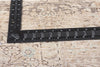 7 x 9 Antique-Worn Persian Tabriz Rug 61272