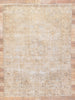 7 x 9 Antique-Worn Persian Tabriz Rug 61272