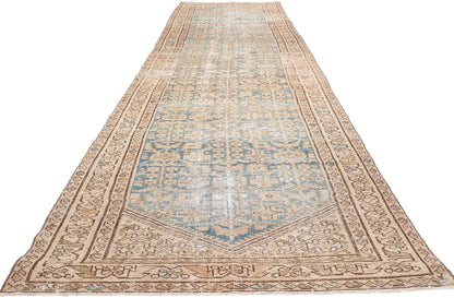 3 x 17 Antique-Worn Persian Malayer Rug 61275