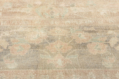 8 x 15 Antique-Worn Persian Tabriz Rug 61273