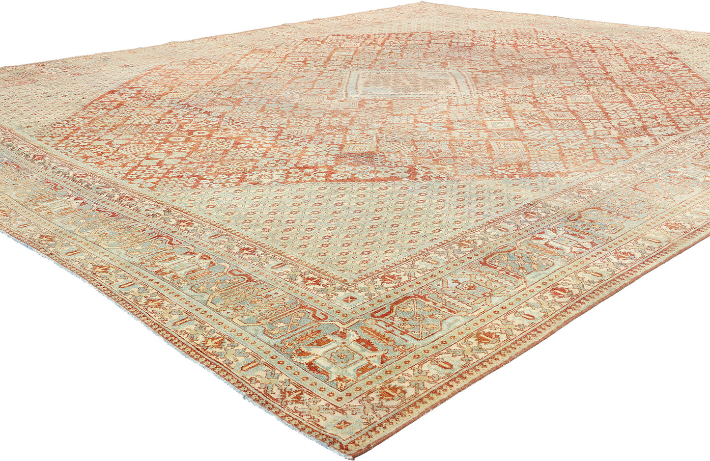 11 x 13 Antique Persian Joshegan Rug 52558