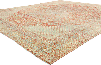 11 x 13 Antique Persian Joshegan Rug 52558