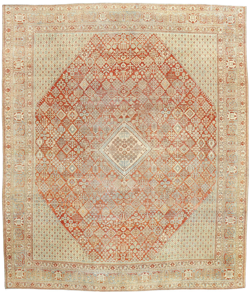 11 x 13 Antique Persian Joshegan Rug 52558