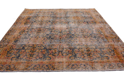7 x 10 Vintage Persian Kerman Rug 80304