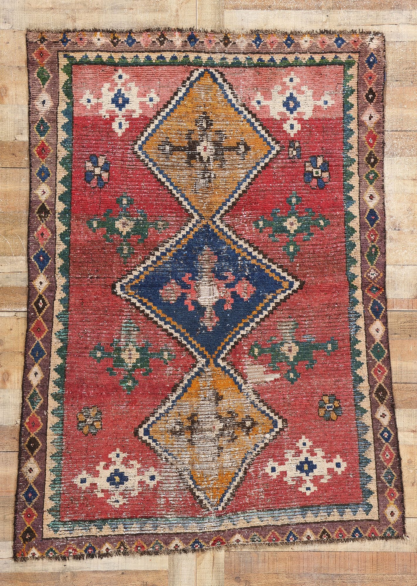 5 x 6 Vintage Persian Lori Rug 78870