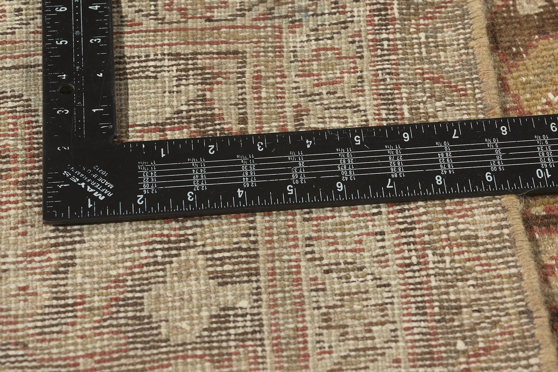 9 x 12 Antique Persian Mahal Rug 76822