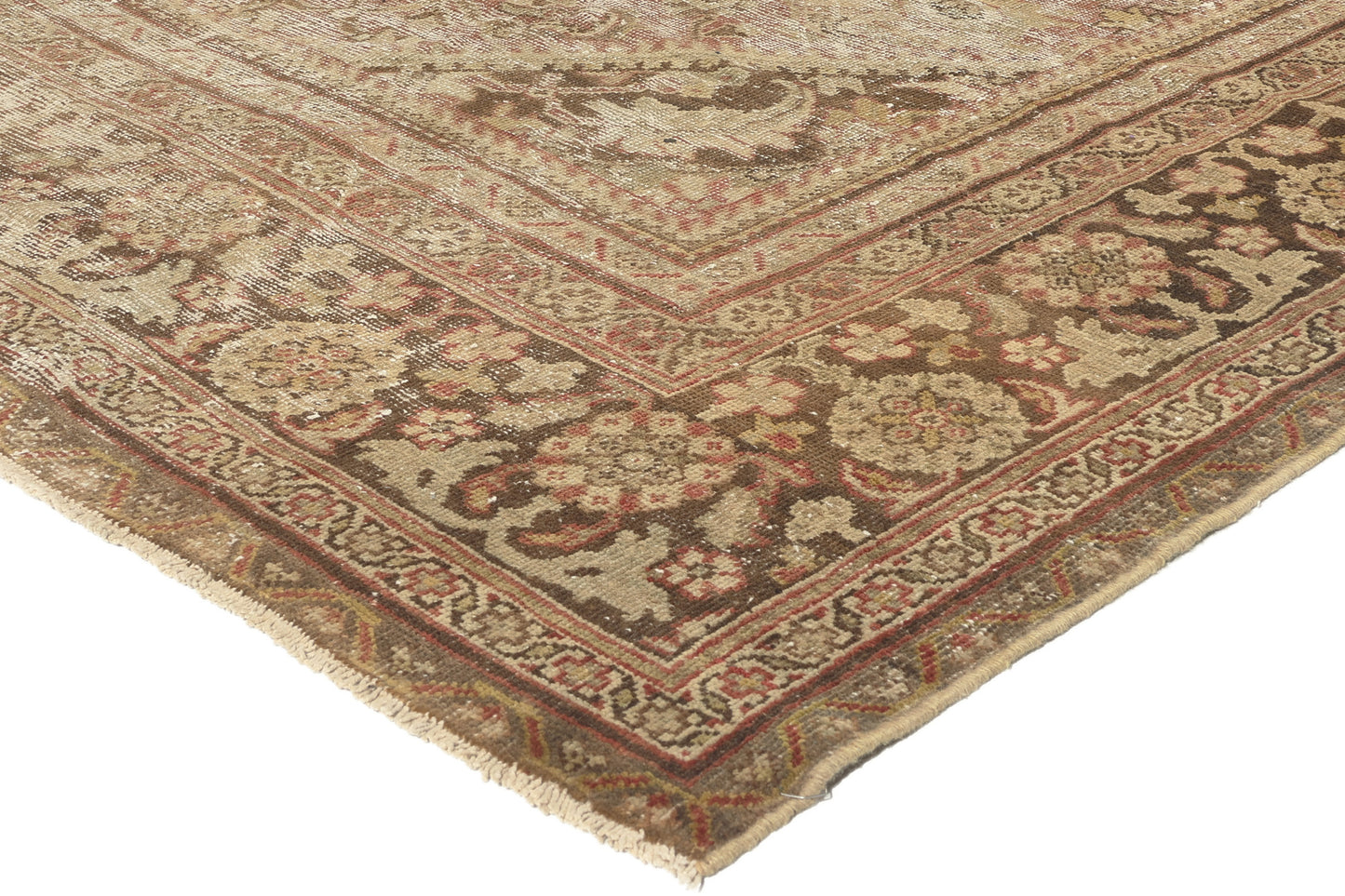 9 x 12 Antique Persian Mahal Rug 76822