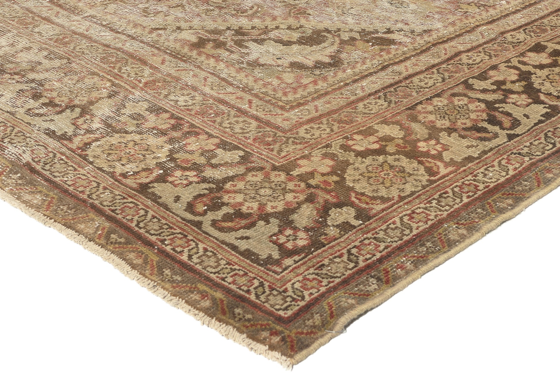 9 x 12 Antique Persian Mahal Rug 76822