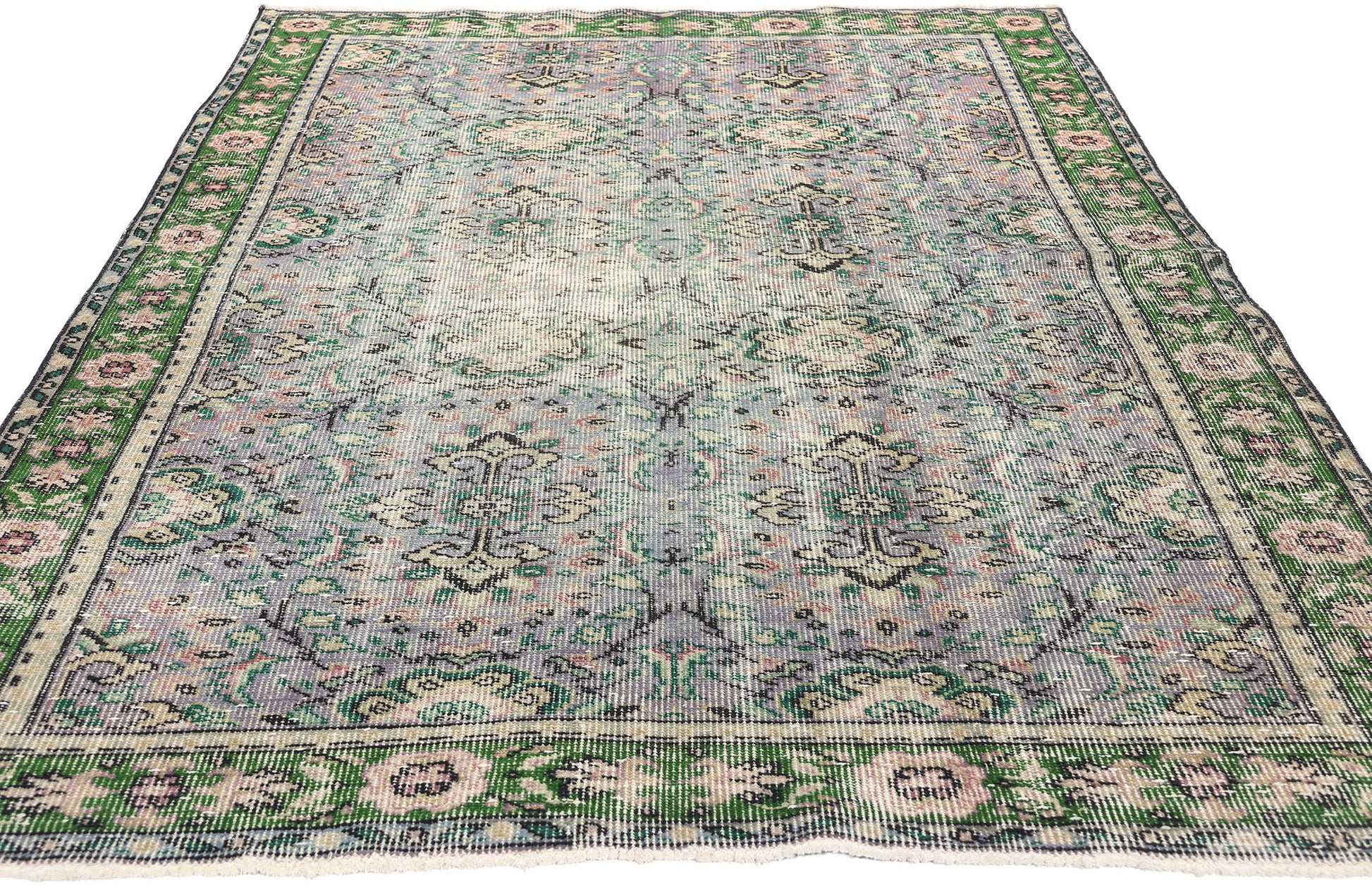 5 x 8 Vintage Turkish Sivas Rug 51991