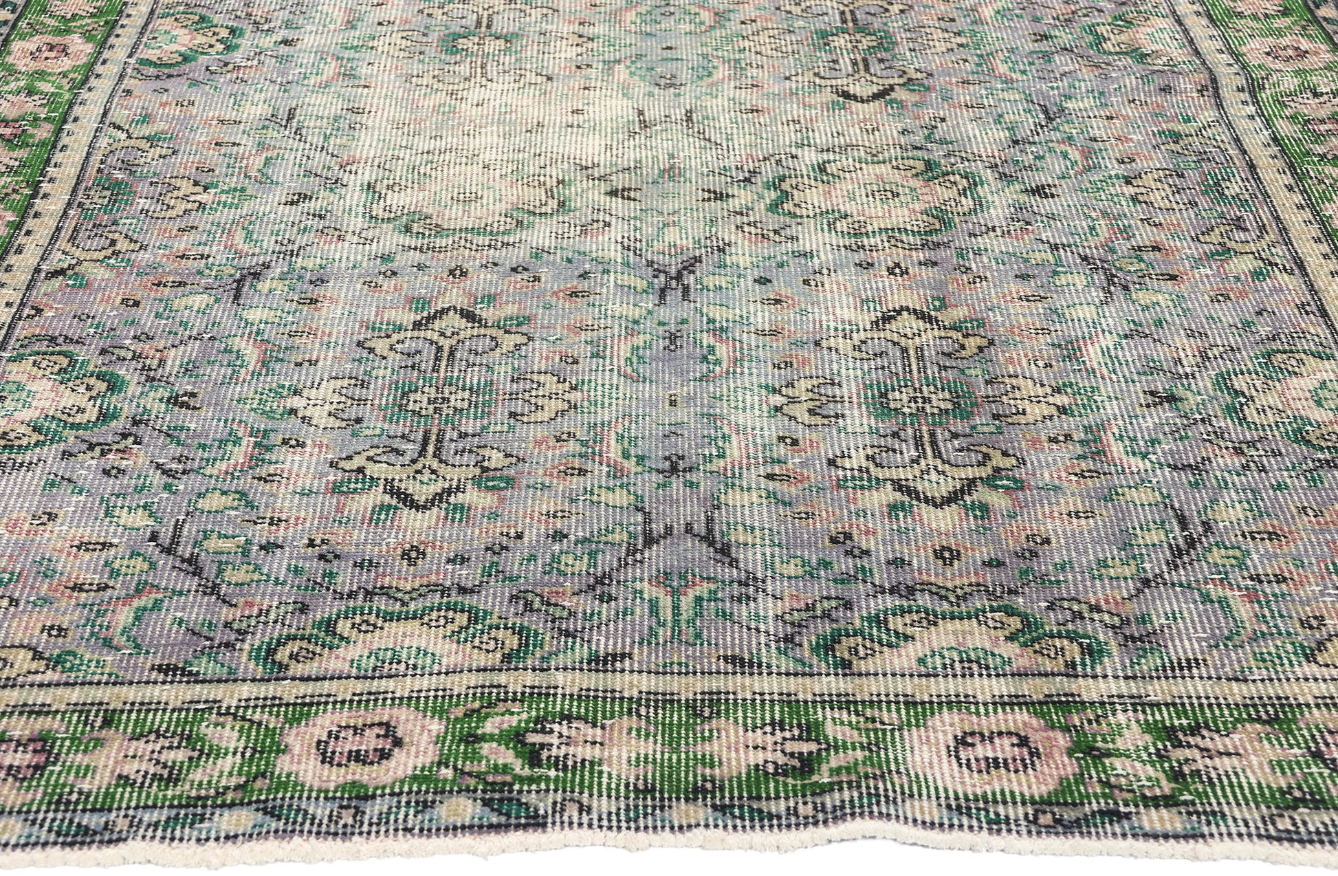 5 x 8 Vintage Turkish Sivas Rug 51991