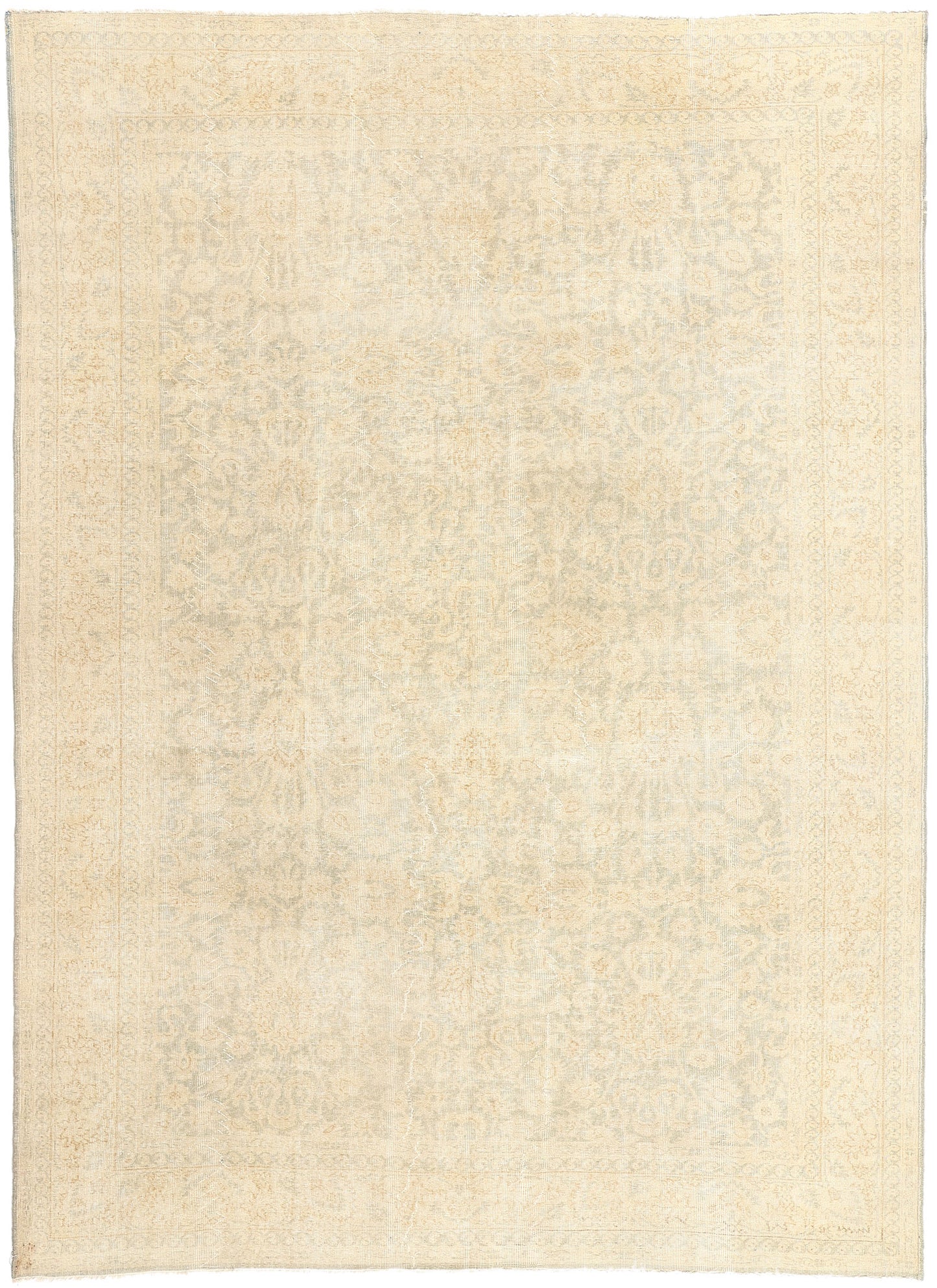 8 x 11 Vintage Muted Turkish Sivas Rug 53162
