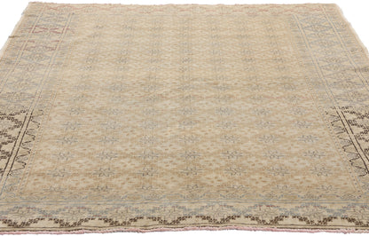 4 x 5 Vintage Turkish Sivas Rug 53938