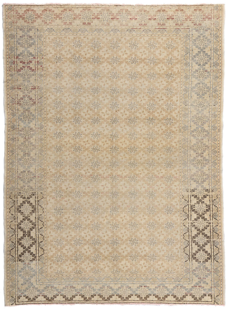 4 x 5 Vintage Turkish Sivas Rug 53938