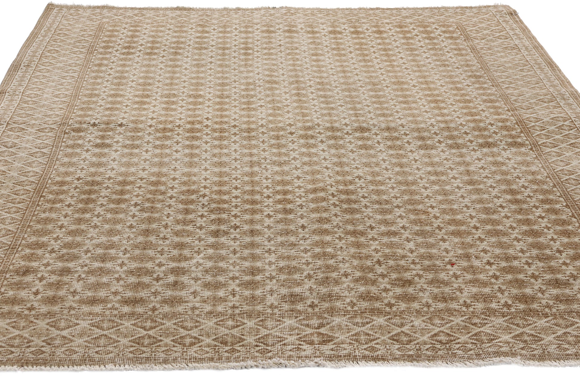 4 x 6 Vintage Turkish Sivas Rug 53936