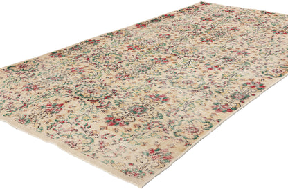 4 x 7 Vintage Turkish Sivas Rug 52011